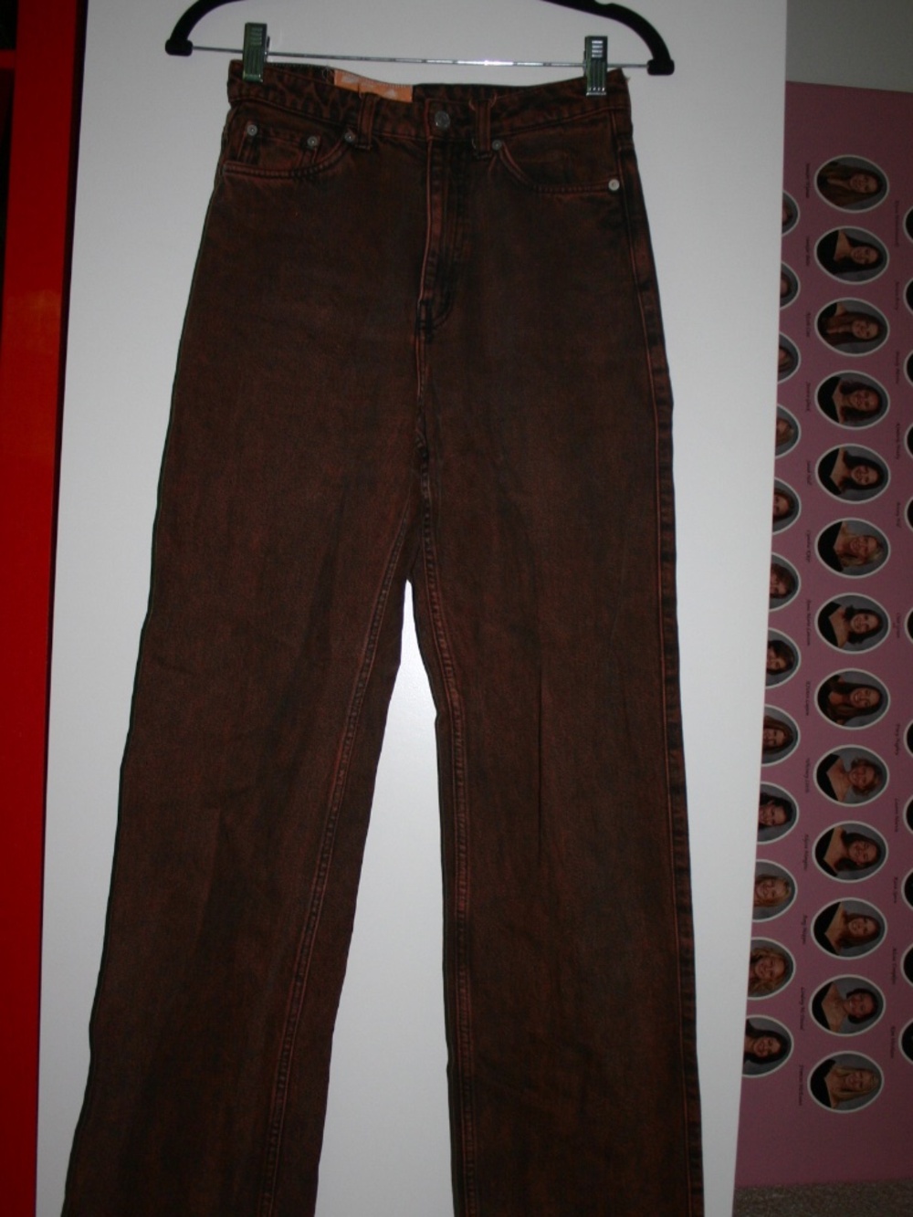 Weekday Red Jeans